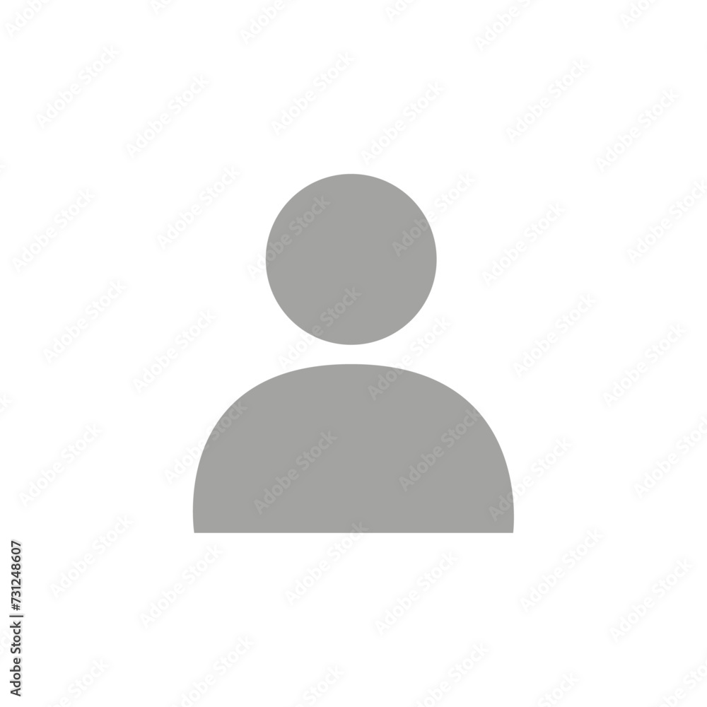 Vector flat illustration in grayscale. Avatar, user profile, person icon, gender neutral silhouette, profile picture. Suitable for social media profiles, icons, screensavers and as a template. Vector flat illustration in grayscale. Avatar, user profile, person icon, gender neutral silhouette, profile picture. Suitable for social media profiles, icons, screensavers and as a template.
