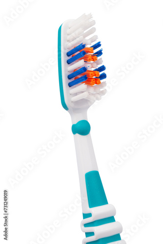 Toothbrush isolated against white background