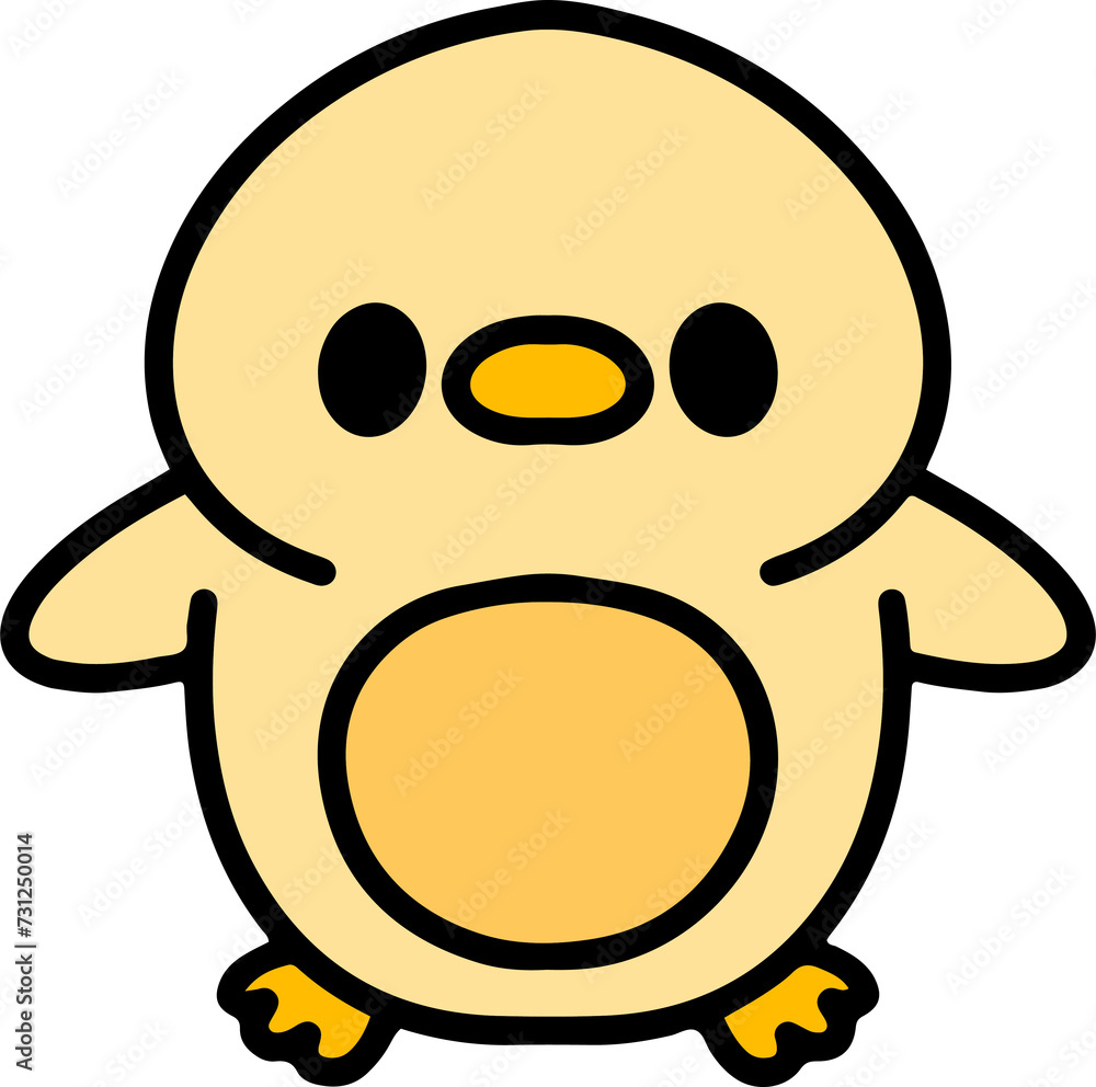 cartoon cute easter chick cartoon cute easter chick