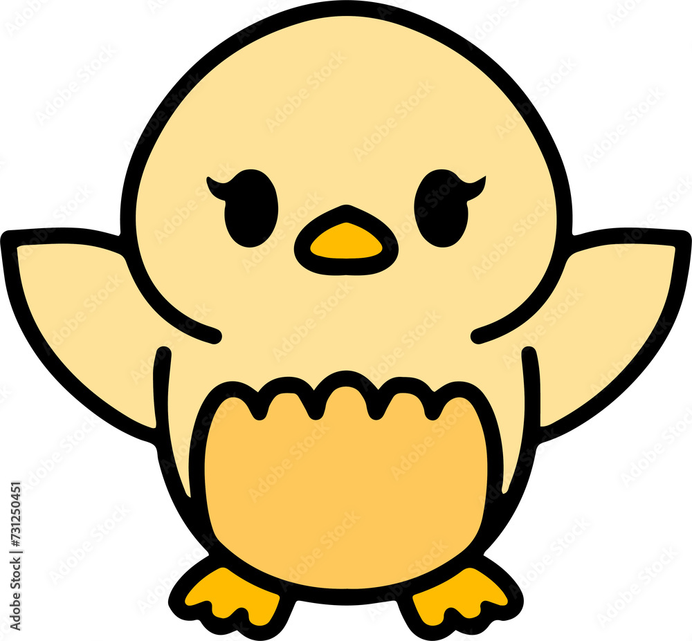 cute colorful chick cute colorful chick