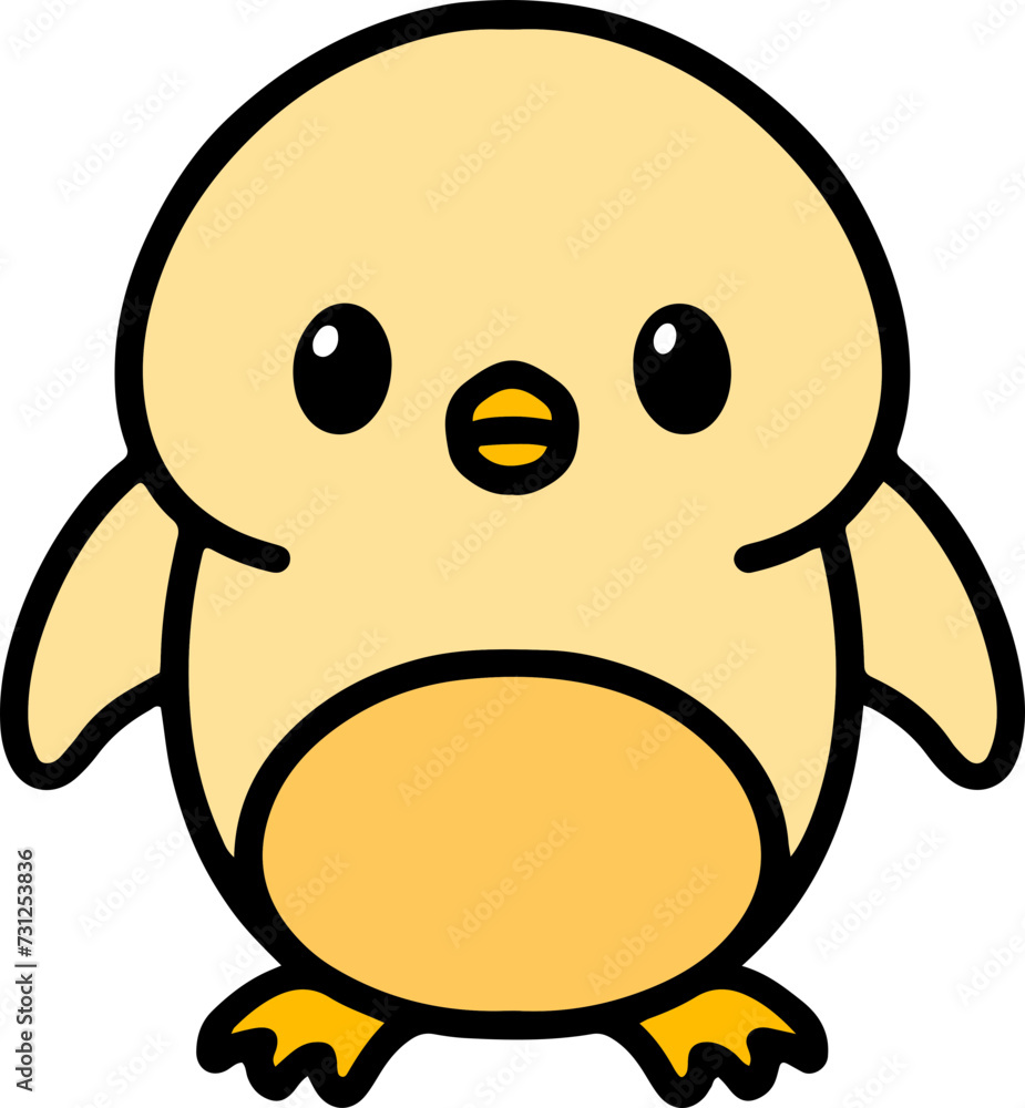 colorful easter chick colorful easter chick