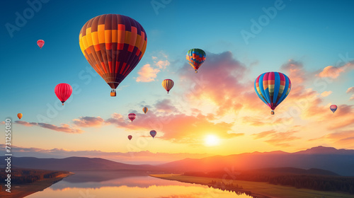 hot air balloon ride © Tatiana