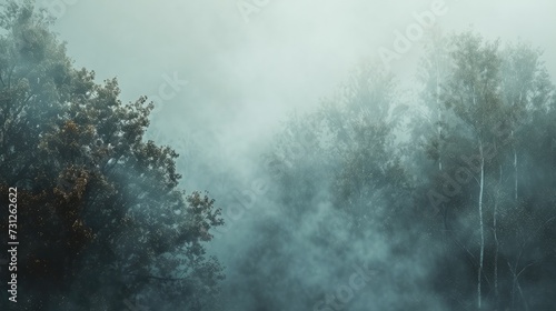 Foggy humid weather texture background Generative AI