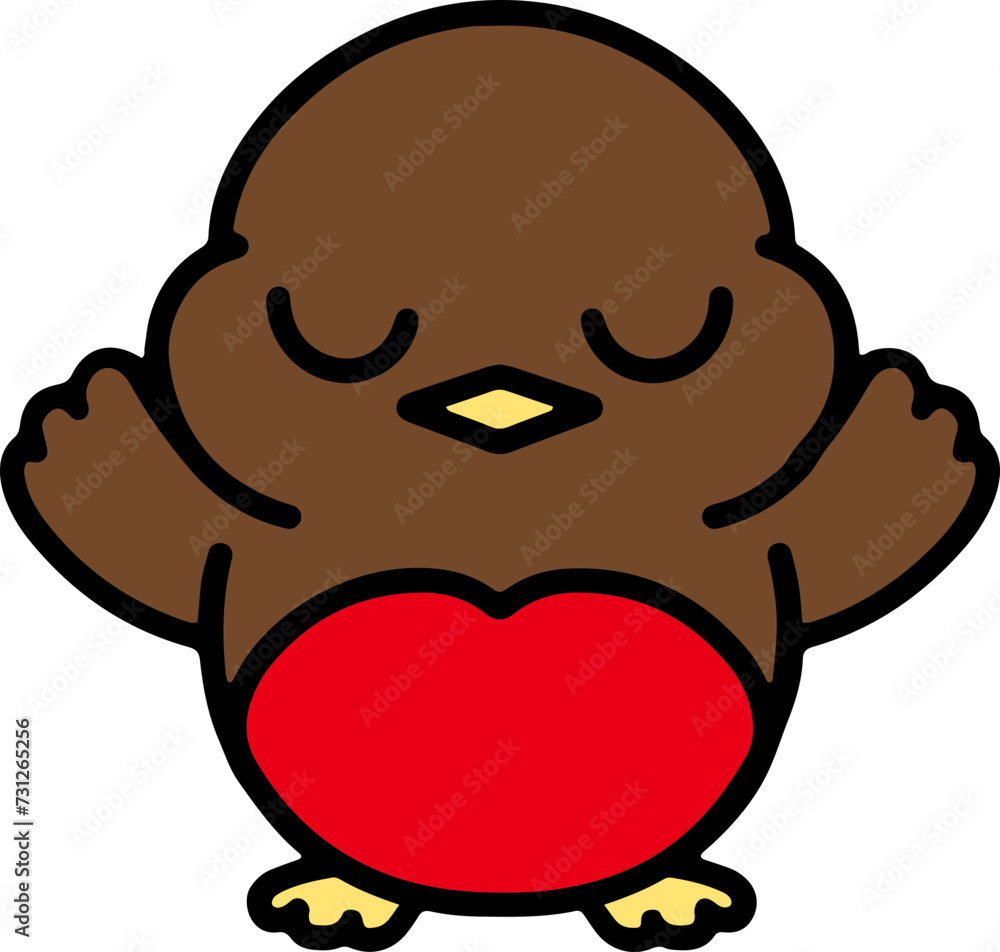 cute christmas robin simple graphic cute christmas robin simple graphic