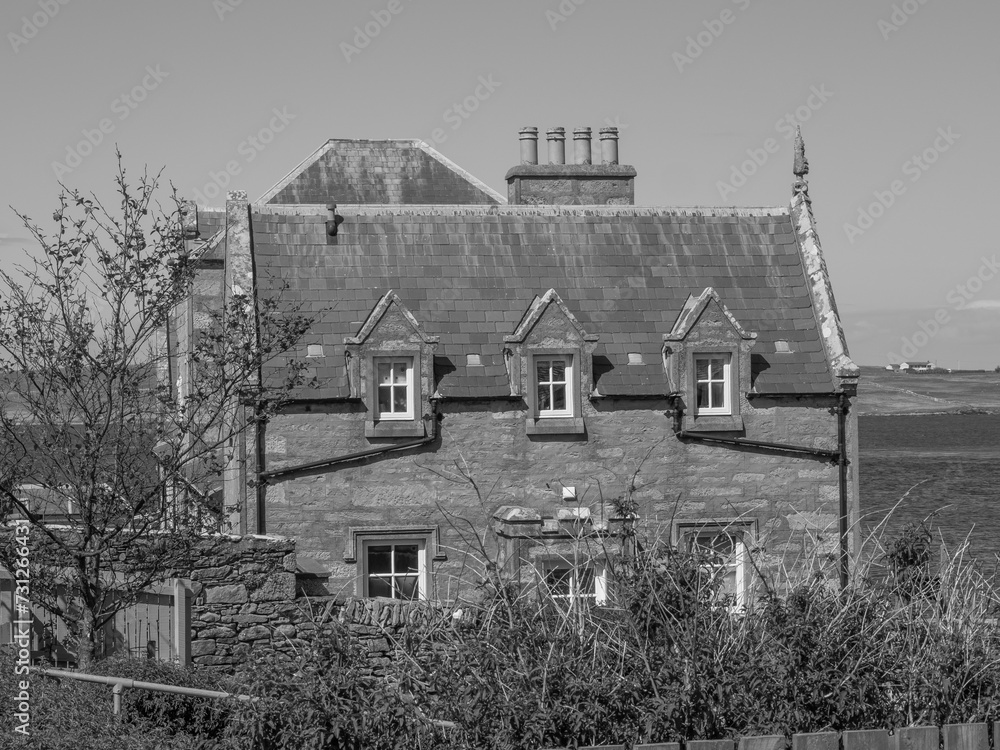 Obraz premium Lerwick auf den Shetland Inseln