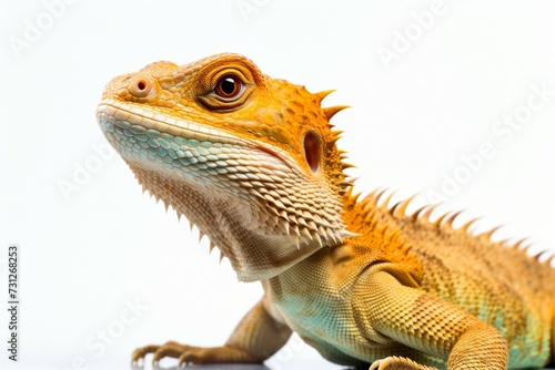 lizard isolated on a white background