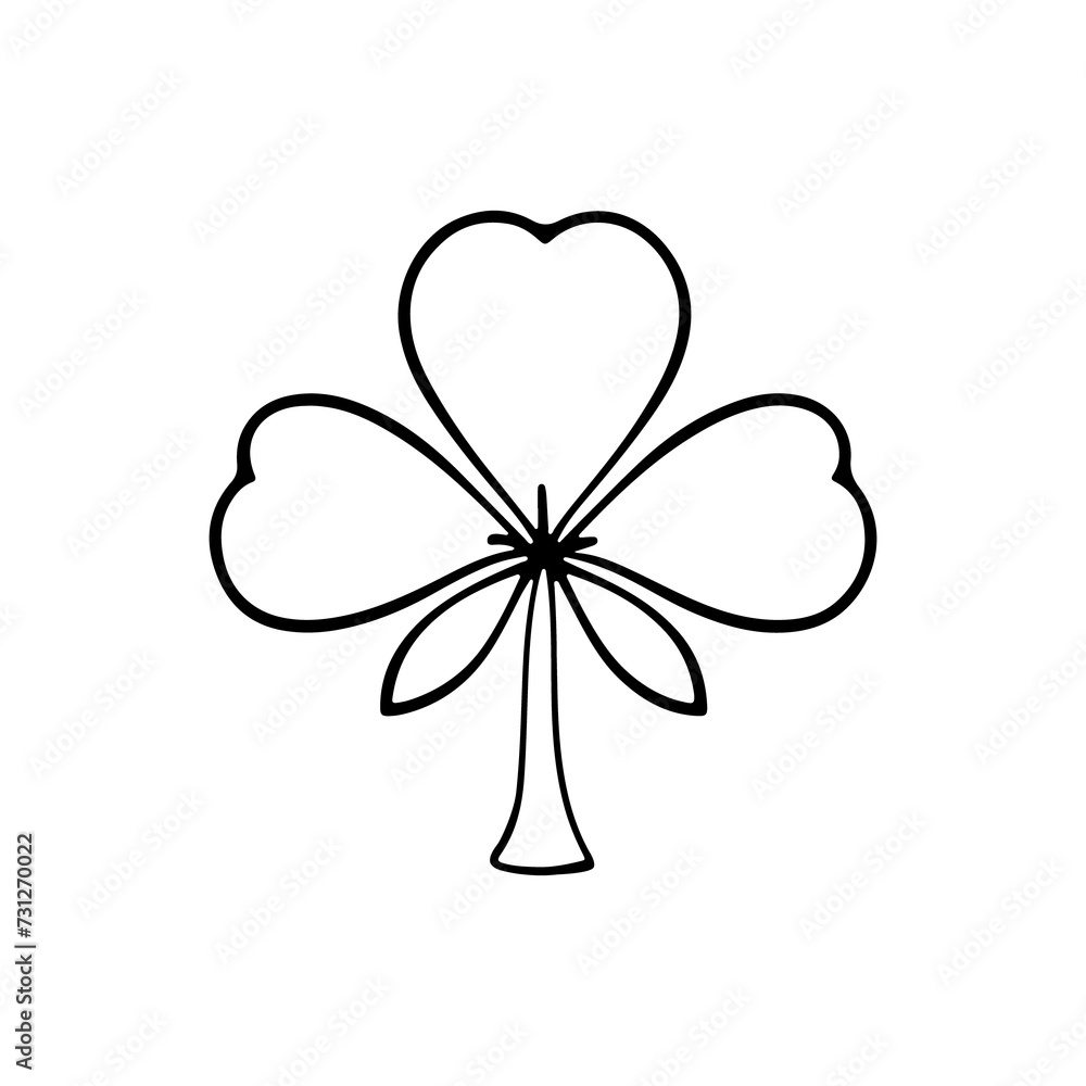 Irish clover traditional symbol of st Patricks day Irish clover traditional symbol of st Patricks day