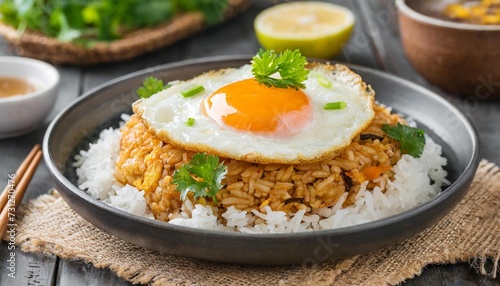bangsilog milkfish fried rice and egg traditional filipino breakfast