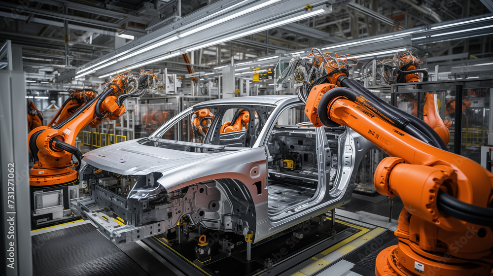 Automated Robotic Welding for Car Body Assembly