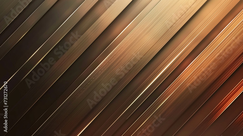 Antique bronze color with templates metal texture soft lines tech gradient abstract diagonal background