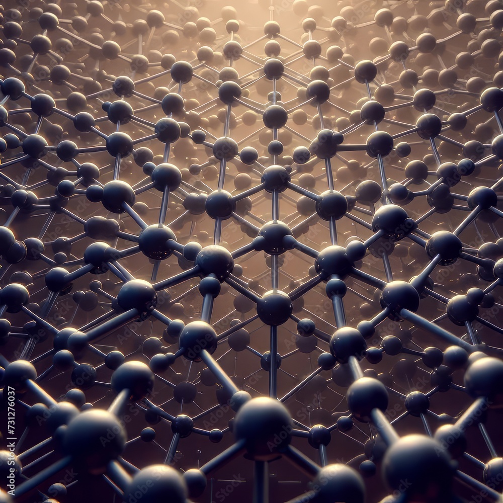 Graphene Atomic Structure Representation Graphene Atomic Structure Representation