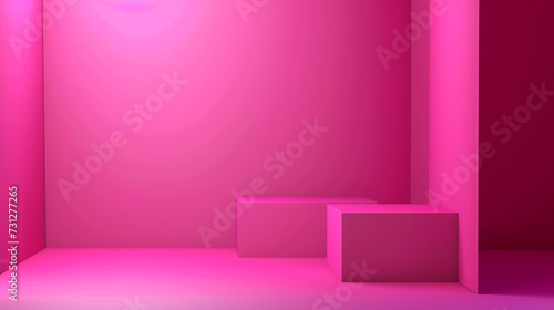 fuchsia color box rectangle background presentation design. PowerPoint and Business background. © Swaroop