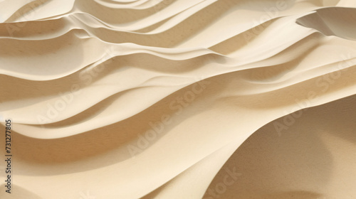 Discover the serenity of nature with this mesmerizing stock image featuring the seamless flow of wavy sand dunes. Ideal for designs that aim to evoke tranquility and a sense of calm.