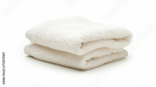 A towel isolated on a white background