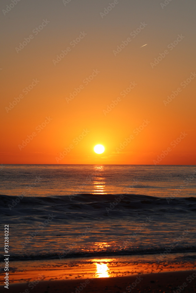 Sunset on the beach, Mazagón Huelva