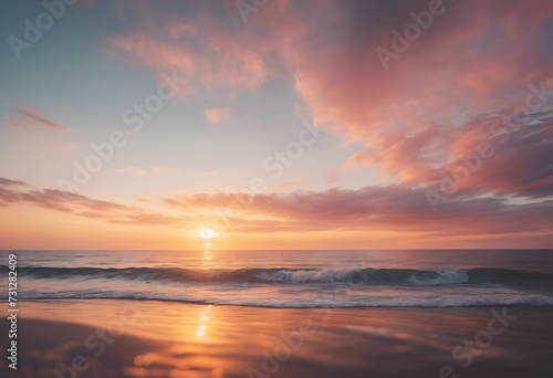 Mer au coucher du soleil © JBN