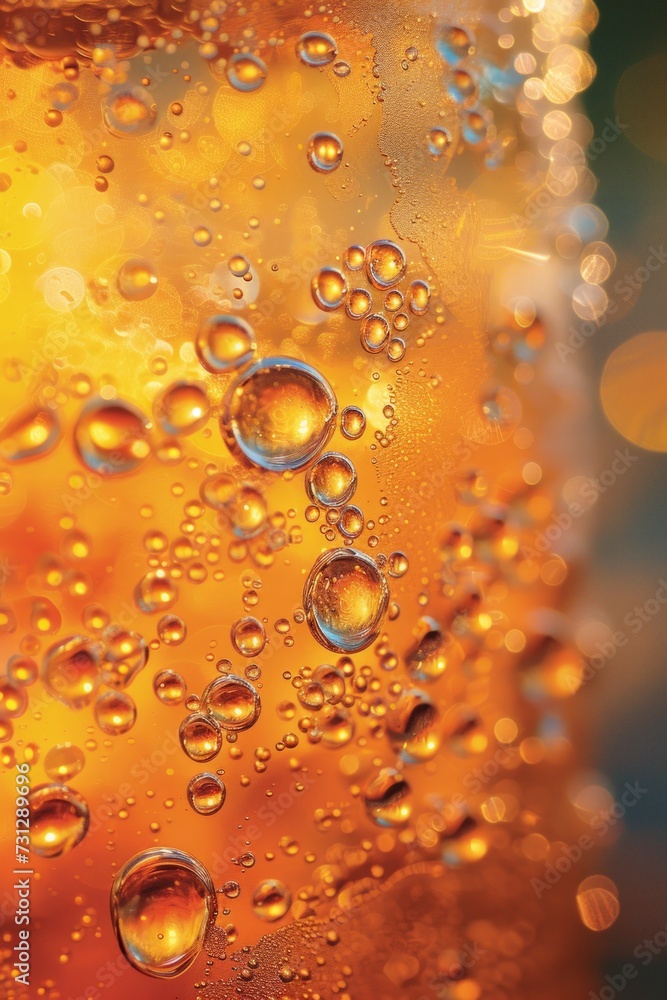Swirling carbonation creates a mesmerizing pattern, inviting you to indulge in effervescent delight Swirling carbonation creates a mesmerizing pattern, inviting you to indulge in effervescent delight
