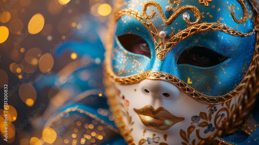 Elegant captures of glamorous masked balls and masquerade parties held in honor of Mardi Gras