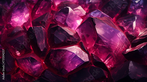 Abstract background with ruby effect texture