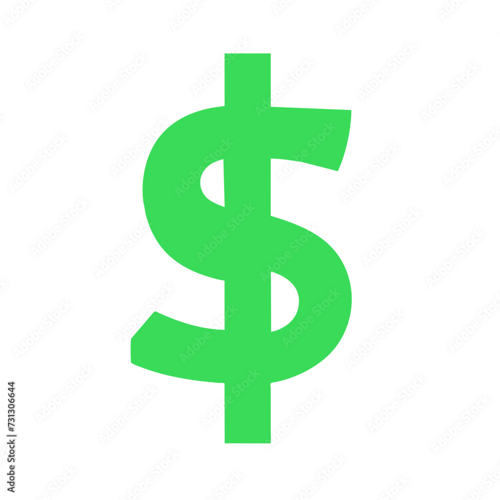 dollar sign icon	