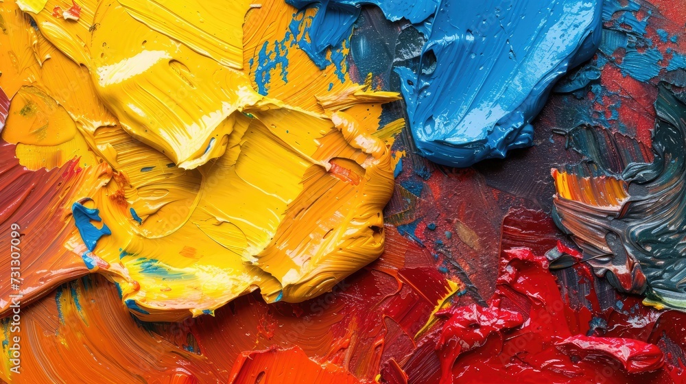 An image of Texture of paint