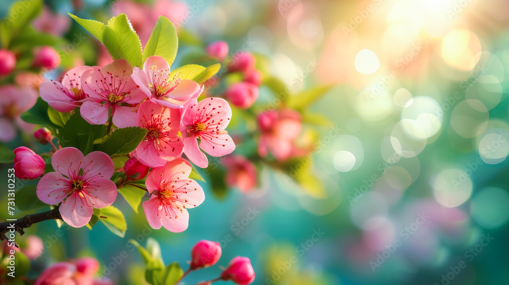 Colorful Springtime Background