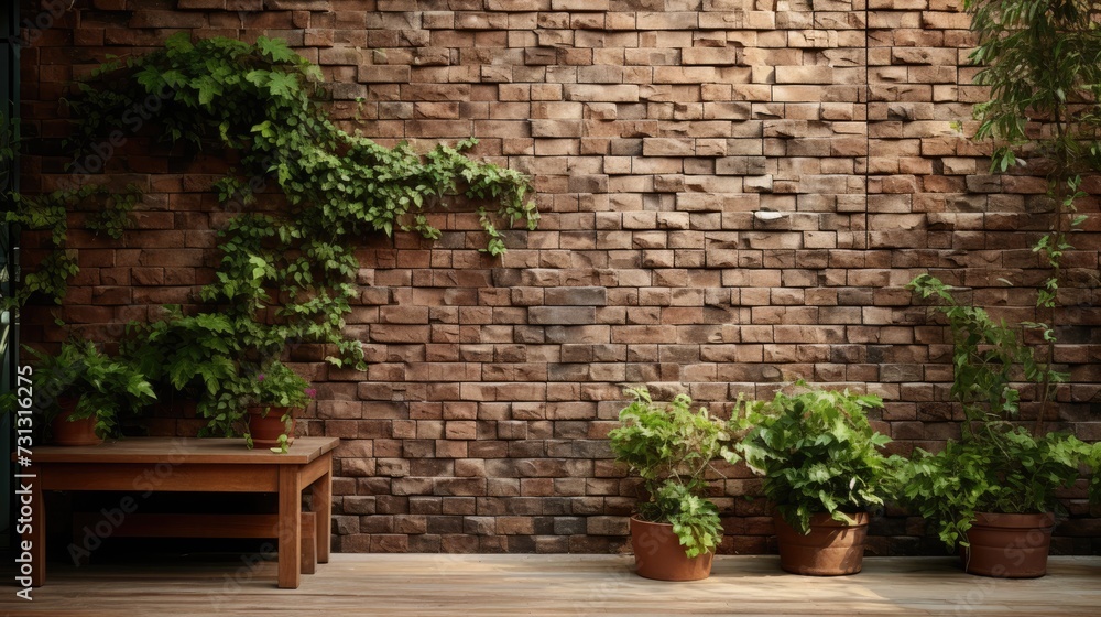 outdoor wall tiles with bricks for wallpaper.