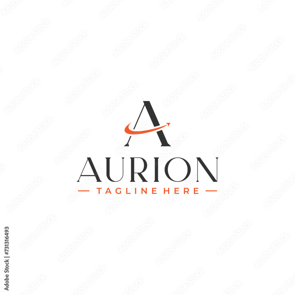 initial letter a logo design vector initial letter a logo design vector