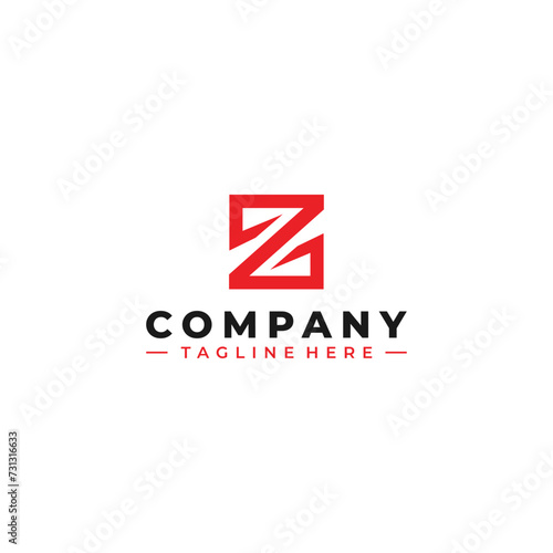initial letter z logo design