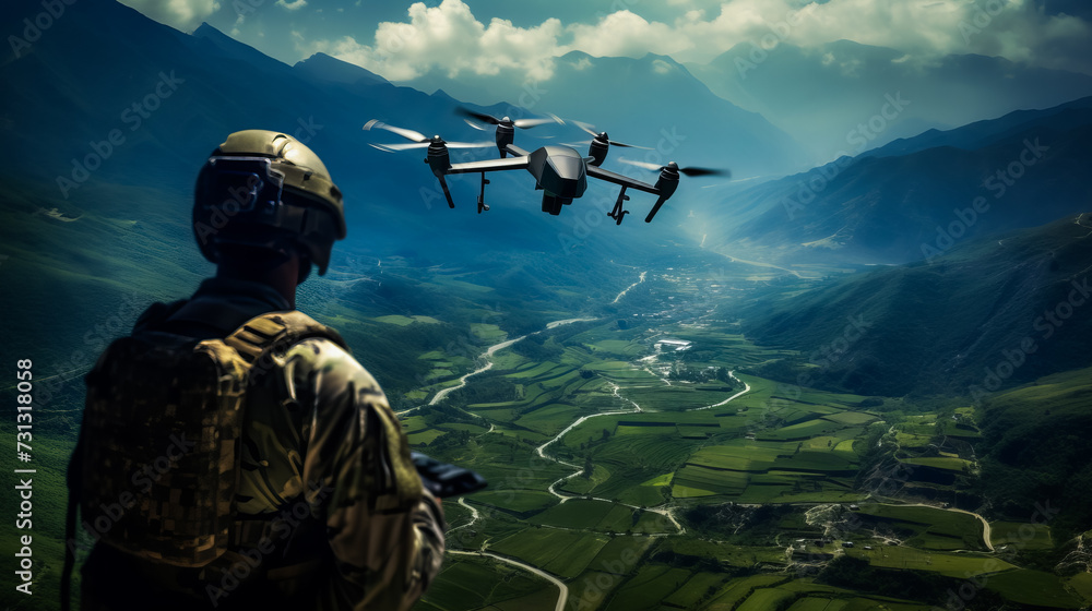 The Power of Drones. Modern Warfare. Military Drone The Power of Drones. Modern Warfare. Military Drone