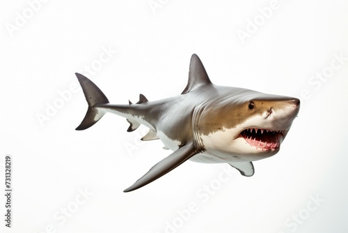 Great white shark clipart