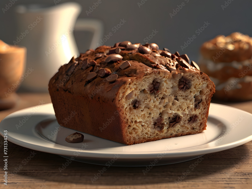 nutty choclate breakfast bread is a rich chocolate flavor and a hint of nuttiness, this breakfast bread is perfect for satisfying your sweet tooth in the morning. nutty choclate breakfast bread is a rich chocolate flavor and a hint of nuttiness, this breakfast bread is perfect for satisfying your sweet tooth in the morning.