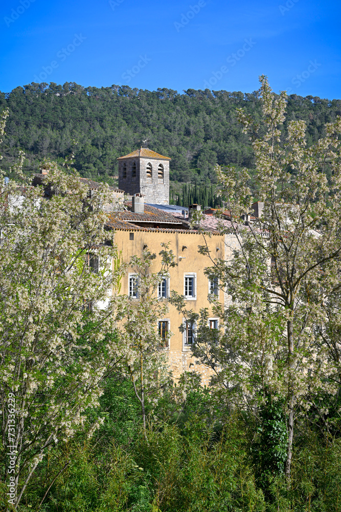 An old church in a Southern France village
