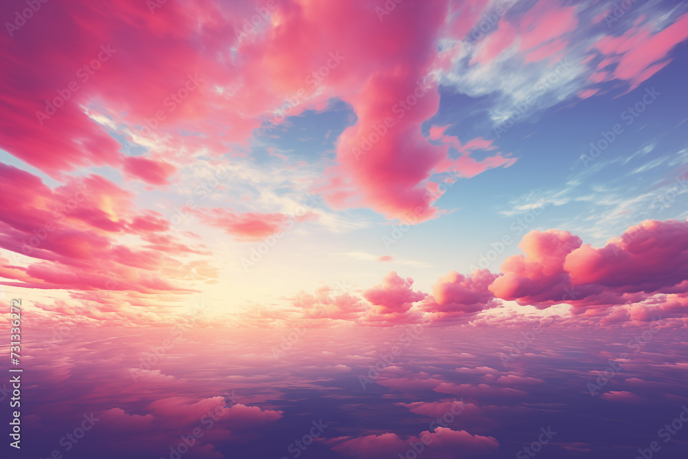 Abstract vivid Colorful sky at sunset - Abstract PC Desktop Sunset Wallpaper Background Banner Chill Lofi Relax Concept Abstract vivid Colorful sky at sunset - Abstract PC Desktop Sunset Wallpaper Background Banner Chill Lofi Relax Concept