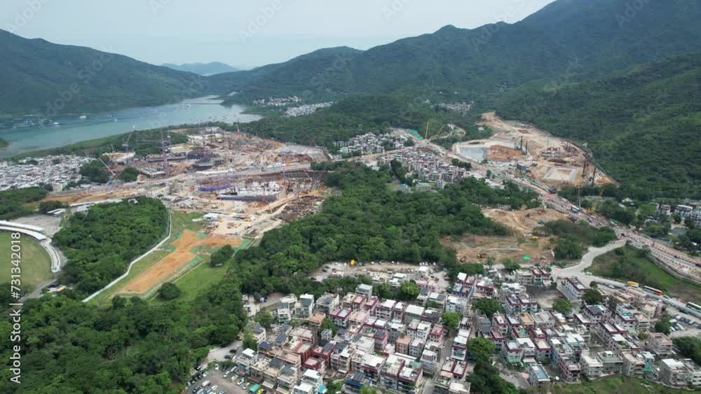 Wu Kai Sha Ma On Shan Sai Kung Shap Sze Heung Countryside, a seaside housing residential property development rural Land Formation and Roads Widening construction project in Shatin Hong Kong Kowloon Wu Kai Sha Ma On Shan Sai Kung Shap Sze Heung Countryside, a seaside housing residential property development rural Land Formation and Roads Widening construction project in Shatin Hong Kong Kowloon