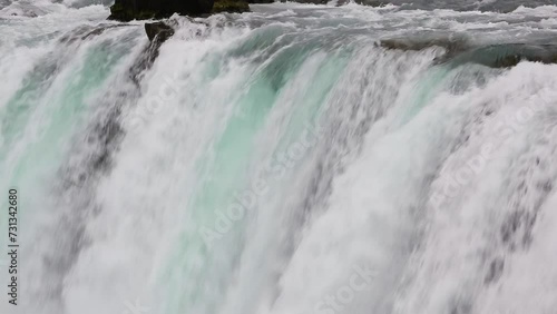 Goðafoss, Godafoss falls in Iceland.