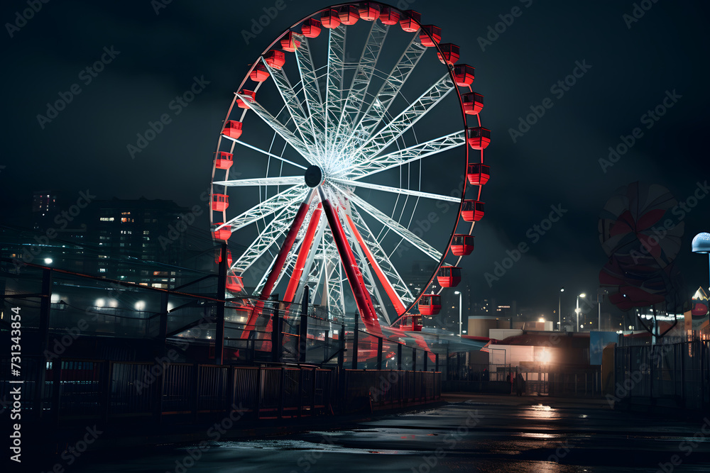ferris wheel, amusement park, massive ferris wheel ferris wheel, amusement park, massive ferris wheel