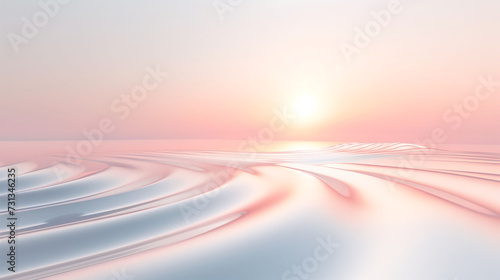 Abstract Background Warm Sunset Radiance