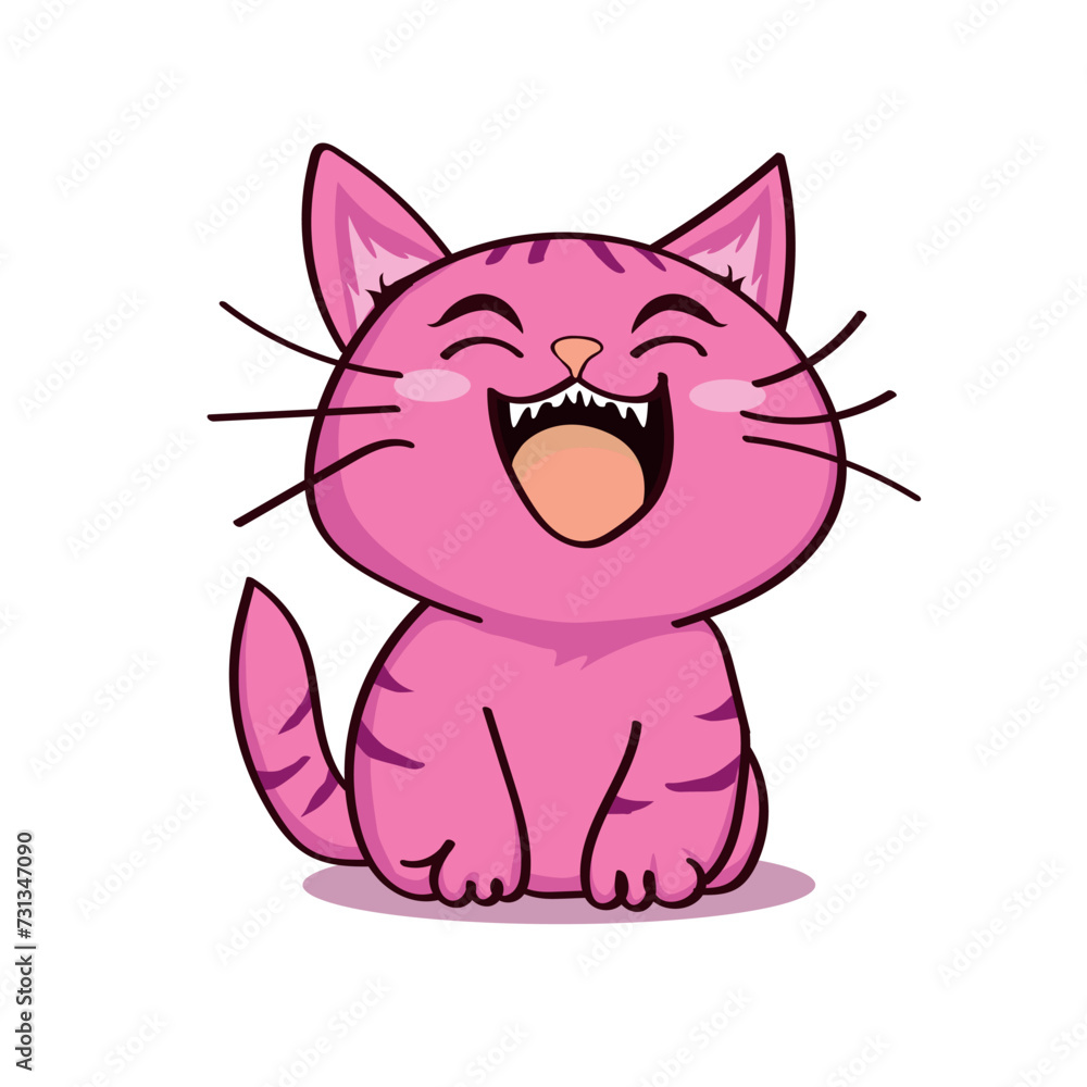 Cute cat vector illustration character image Cute cat vector illustration character image