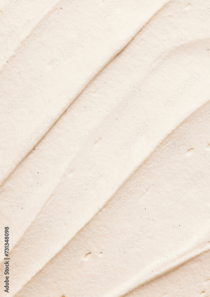 Close up of Whipped Vanilla Cream Close up of Whipped Vanilla Cream