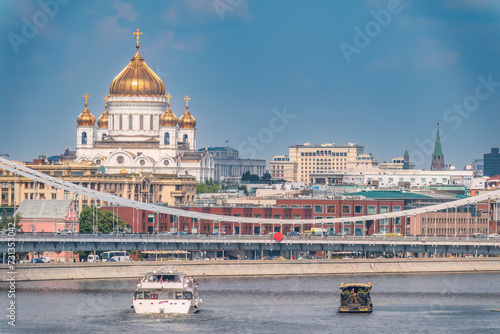 Cathedral of Christ the Saviour in Moscow, Russia