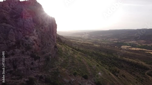 Utrillas, barranco de buitres. Utrillas, vulture ravine.