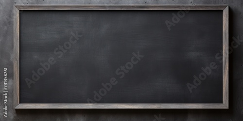blank frame in Slate backdrop with Slate wall