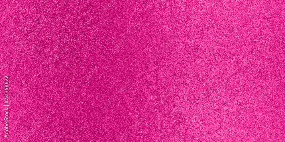Seamless hot pink trendy small shiny sparkly glitter barbiecore aesthetic fashion backdrop. Shiny bold feminine fuchsia bling pattern. Girly colorful background texture or wallpaper. 3D rendering. - obrazy, fototapety, plakaty 