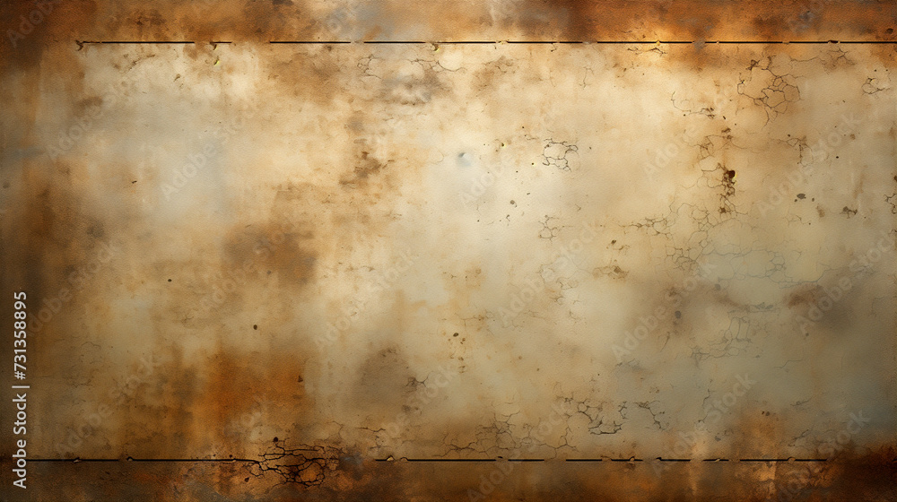 Old rusty background. The texture is made in grunge style. - obrazy, fototapety, plakaty 