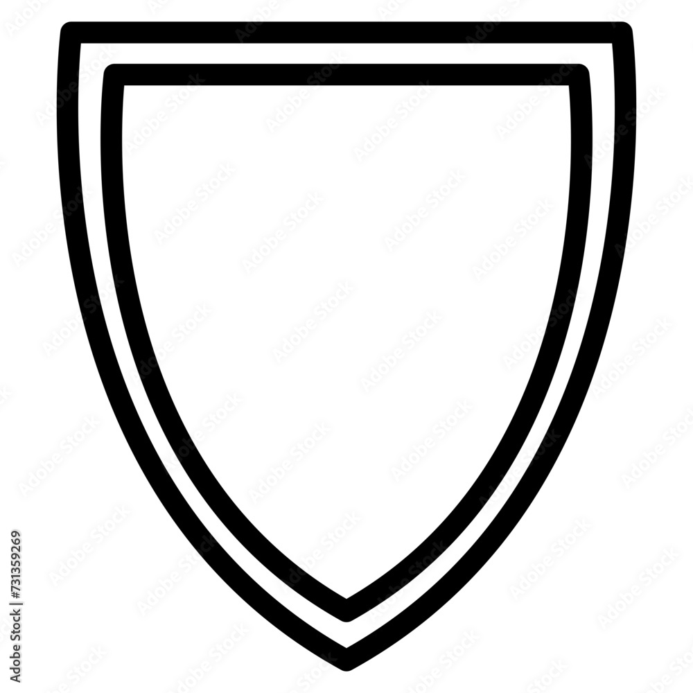 Shield icon. Protect shield vector Shield icon. Protect shield vector