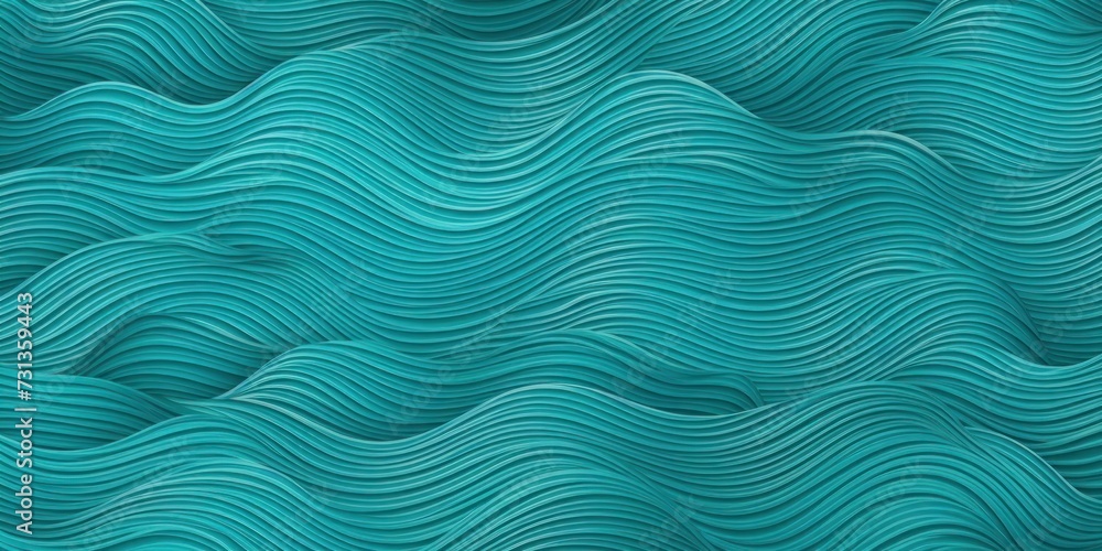 Chinese colorful wave pattern wallpaper