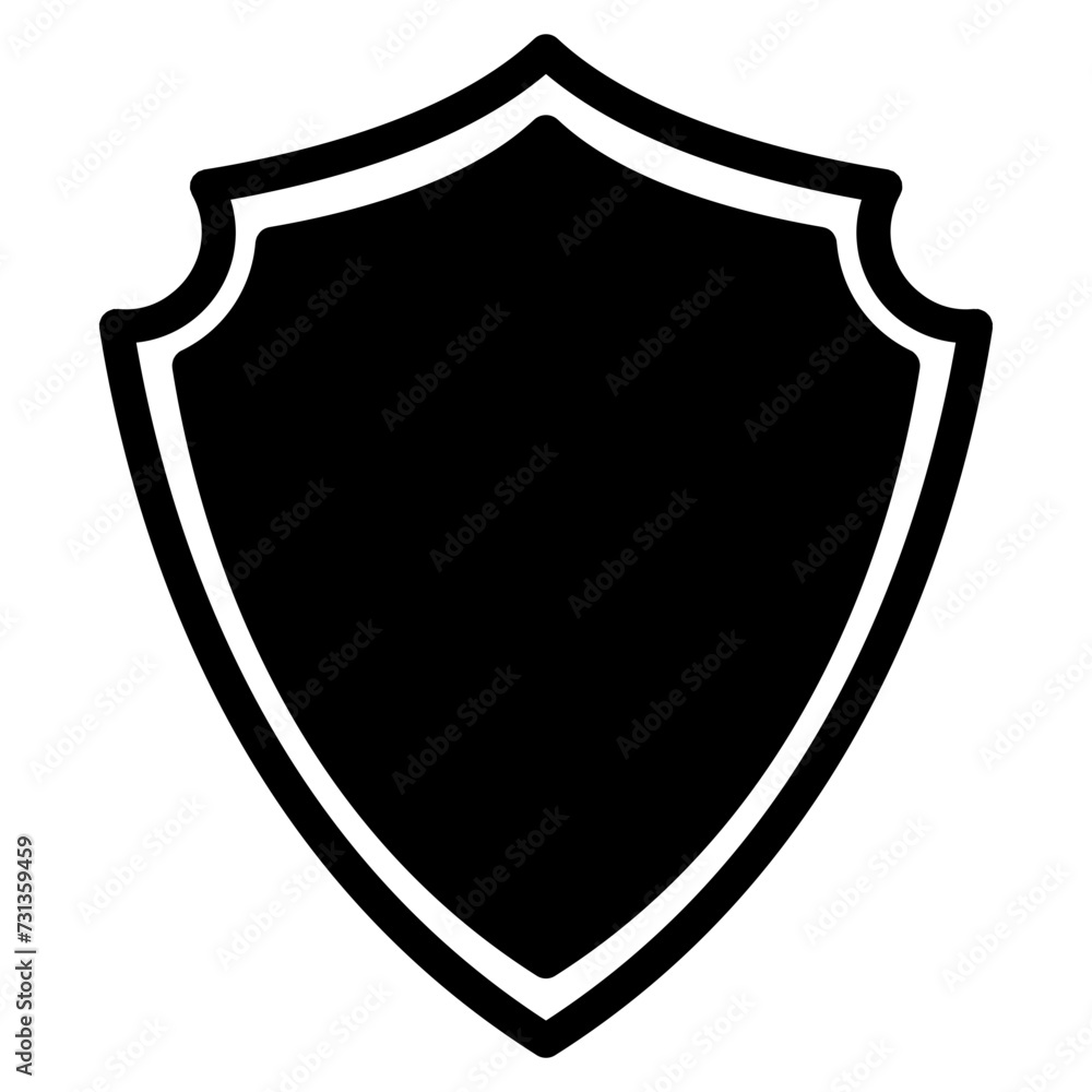 Shield icon. Protect shield vector Shield icon. Protect shield vector