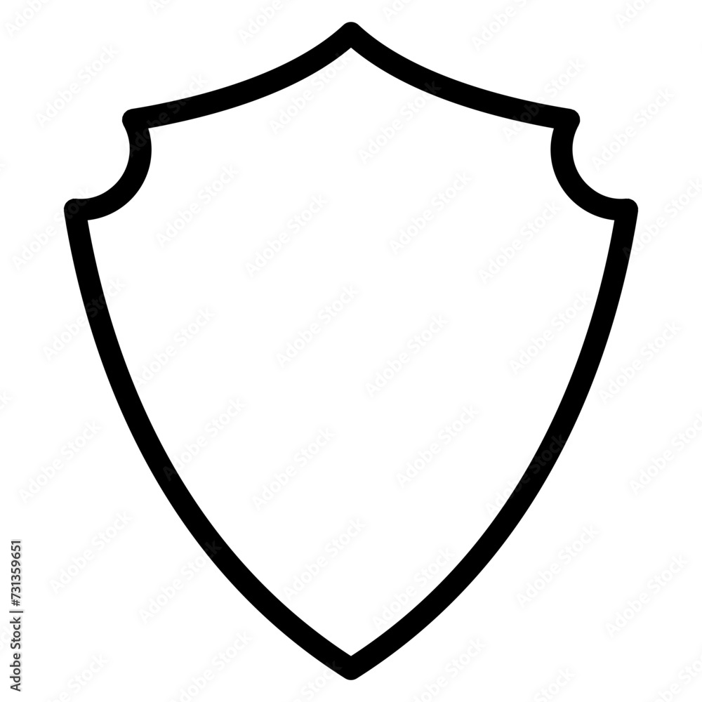 Shield icon. Protect shield vector Shield icon. Protect shield vector