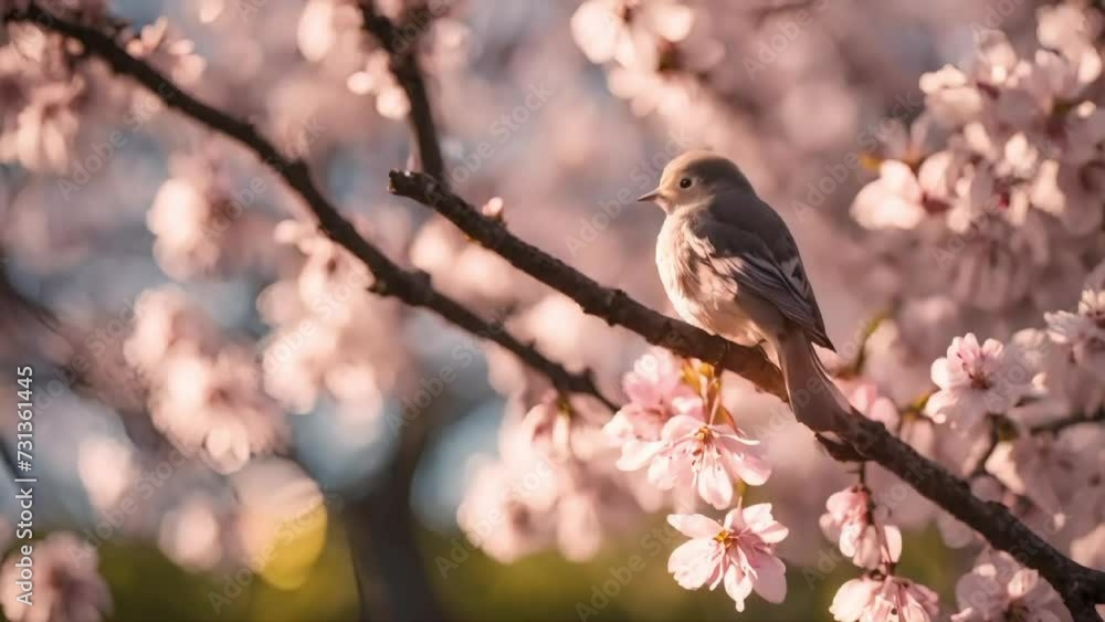 春の公園の小鳥 春の公園の小鳥